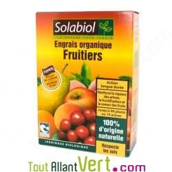 Engrais organique Fruitiers, agr�e bio 1,5kg, Solabiol