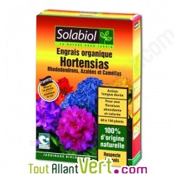 Engrais organique Hortensias et Rhododendrons 1,5 Kg, Solabiol