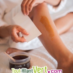 Cire orientale biologique + spatule + 12 bandes, Acorelle