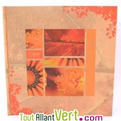Album photo recycl� Flower, 21 x 21 cm, Forever