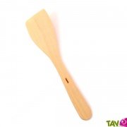 Spatule en bois de htre non trait, 30 cm