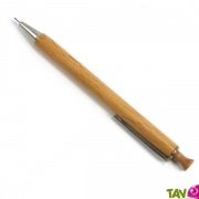 Porte-mine en bois de htre 0,7mm  rechargeable