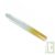 1 x Lime � ongle en verre tremp�, jaune, 14 cm