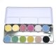 Boite 12 peintures � l\'eau couleurs naturelles