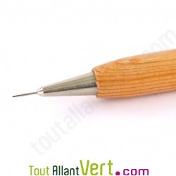 Porte-mine + gomme bois  rechargeable