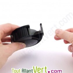 D�vidoir en plastique recycl� pour ruban adh�sif