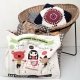 Grand sac cabas coton biologique D�jeuner sur l\'herbe by Virgo, 55x43 cm
