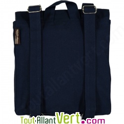 Sac  dos enfant baleine ctac en coton bio 23 x 23 x 7,5 cm