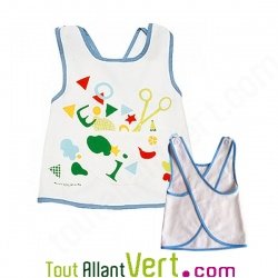 Tablier enfant, coton bio, 49,5x66,5cm