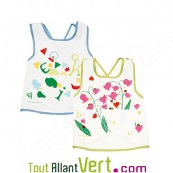 Tablier enfant, coton bio, 49,5x66,5cm