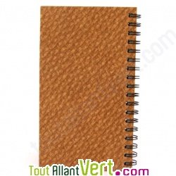 Agenda recycl� 2010 � la semaine sur 2 pages Natur\'l 16x9cm Coloris Ecureuil