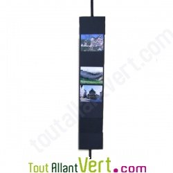 Album photo accord�on carton recycl�, 17,5x12 cm