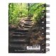 Carnet spirale recycl� lign�, escalier 8,5x11 cm