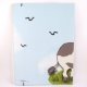 Chemise �lastique recycl�e 3 rabats, A4, motif vache