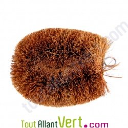 Brosse coco pour nettoyer les l�gumes, 10 cm