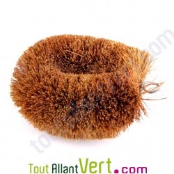Brosse coco pour nettoyer les l�gumes, 10 cm