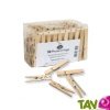 Pinces � linge en bois , lot de 50