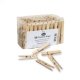 Pinces  linge en bois , lot de 50