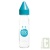 Biberon en verre 240 ml lait, bouchon bleu