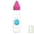 Biberon en verre 240 ml lait, bouchon rose