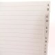 R�pertoire recycl� � spirale chocolat, 21 x 11 cm