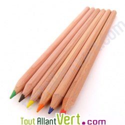 Boite 6 crayons de couleurs 