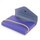 Etui porte carte de visite, bleu, carton recycl�