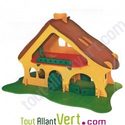 Ferme g�ante en bois 70x95 cm