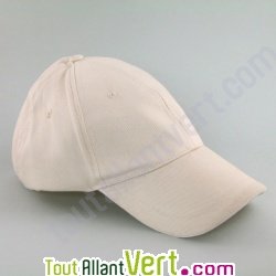 Casquette coton bio, �crue, r�glable
