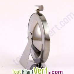 Thermom�tre cong�lateur et r�fr�girateur inox rond