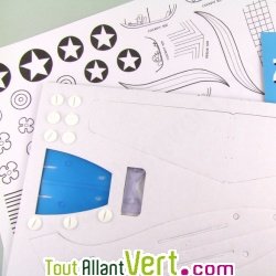 Mes Z\'avions, 3 avions carton recycl  construire et dcorer