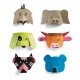 Mask Animo, 8 masques carton recycl� � construire