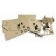 Mask Animo, 8 masques carton recycl� � construire