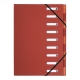 Trieur 9 compartiments, dos extensible, A4+ recycl�, Forever