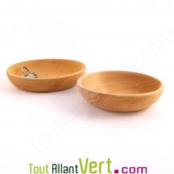 Bol en bois naturel