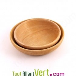 Bol en bois naturel