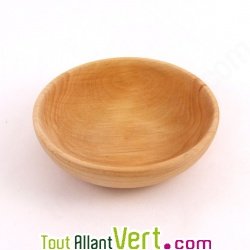 Bol en bois naturel, 13cm