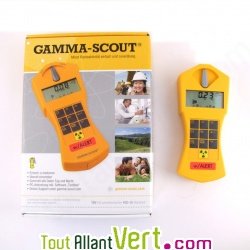 Gamma Scout 2.0 Alert Version d�tecteur de radioactivit� / Compteur Geiger Alpha, beta gamma radons.