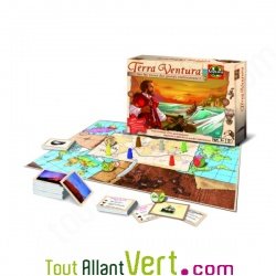Jeu strat�gie Terra Ventura, sur les traces des grands explorateurs, 8 ans+