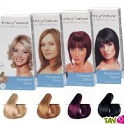 Teinture permanente coloration bio pour cheveux sans ammoniaque Tints of Nature