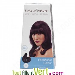 Teinture permanente coloration bio pour cheveux 4M Ch�tain Acajou