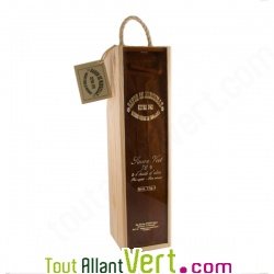 Barre savon de Marseille et coffret en bois, 2,5 kg