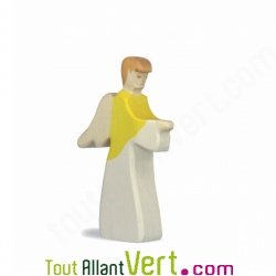 Figurine de l\'ange en bois 14 cm