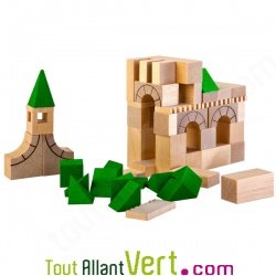 Kit de construction Eglise Architecte en bois  63 pi�ces