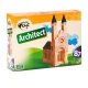 Kit de construction Cath�drale Architecte en bois  87 pi�ces