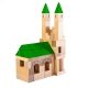 Kit de construction Cath�drale Architecte en bois  87 pi�ces