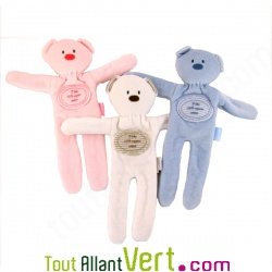 Nounours Ted en coton bio I Like 100% organic cotton