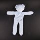 Nounours Ted en coton bio I Like 100% organic cotton Bleu