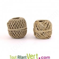 Ficelles de lin naturel