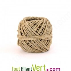 Ficelles de lin naturel 2.5mm 20 mtres